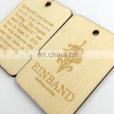 Clothing Wood Tag Engrave Personalized Wood Hang Tag thumbnail-6