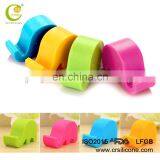 Convenient Silicone Cell Phone Holder/stander Portable Tablet PC Fixed Cartoon Colorful Elephant Fashion Novel thumbnail-2