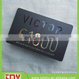 Black UV Printing Plastic Discount Card for Business thumbnail-1