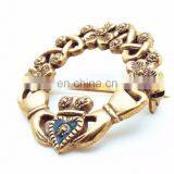 3d Custom Logo Metal Clip Emblem for Cloth Wallet, Personalized Logo Hat Pin Boats Riveting SILVER Lapel Pin thumbnail-5