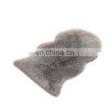 Luxury Home Decorative Long Pile Faux Fur Sheepskin Nature Shape Rug Carpet thumbnail-2