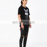 DiZNEW High Quality Digital Print Shirts Oem Butterfly Cotton Dtg Printing T-shirt For Men thumbnail-4