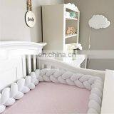 Stock Fashionable Handmade Knot Baby Nest Pillow Newborn Crib Bumper thumbnail-6