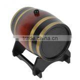 High Quality 5 Liters Wooden Oak Wine Barrels With Stainless Steel Tap thumbnail-3