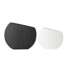 Flat Black And White Stripes Simple Art Style Ceramic Vase, Creative Design Home Decoration thumbnail-5