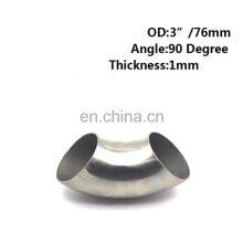 Automobile Exterior Accessories Modified Exhaust Pipe Stainless Steel 90 Degree Exhaust Elbow thumbnail-5