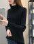 Ge Lisha 21 Years Knit Sweater Women Sweater New Knit Sweater Pure Color Bottoming Shirt Women's Winter Clothes Women's Hedging Loose Korean Fashion Spring and Autumn Women's Tops Ladies All-match Autumn and Winter Clothes Black One Size Recommended 90-14 thumbnail-2