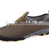 Made in China Fashion Mesh Wholesale High Cut Euro Size Fancy Men Fashion Sneakers thumbnail-1