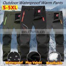 Factory Customized New Male Outdoor Waterproof Hiking Pants Camping Rock Climbing Fishing Ski Windproof Overalls thumbnail-5