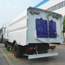 High Quality Dongfeng KINGRUN LHD or RHD Cummins Engine Road Sweeper Truck thumbnail-3