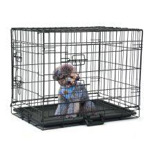 Wholesale Black Metal Steel Wire Crate Durable Outdoor Large Multi Puppy Crates thumbnail-1