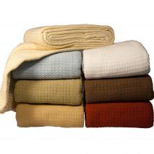 Woven Woolen Polyester Fire-resistant Hospital Blanket thumbnail-4
