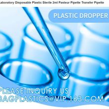 Laboratory Disposable Plastic Sterile 2ml Pasteur Pipette Transfer Pipette, plastic dropper