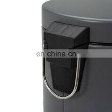 Household Products Rubbish Bin Steel Foot Pedal Dustbin Indoor Trash Can Kitchen Garbage Bin With Lid thumbnail-2