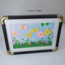 A4 (29.7*21cm) Xuan Paper Hard Paper Protection Artwork Business Certificate Wood Frame thumbnail-5