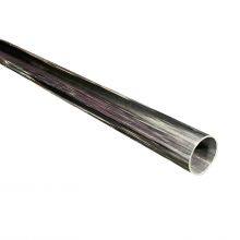 ASTM AISI A312 runder Edelstahlrohr 201 202 304 304L 316 430 geschweißtes Stahlrohr mit Haarlinienspiegeloberfläche thumbnail-2