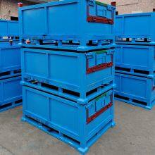 Stackable Steel Transport Box With Reinforced Corner Protection thumbnail-3