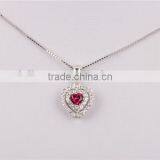 2015 New Design Silver Jewelry for Girl 925 Sterling Silver Pendent Necklace thumbnail-3