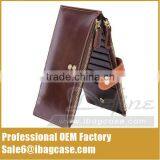 Hot Selling Women's Leather Zipper Wallet Card Case Purse thumbnail-1