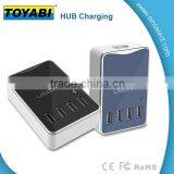 Hub Charger 6A Output With 4 USB Charger Smart IC Technology thumbnail-6