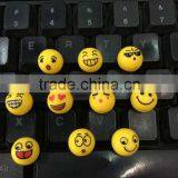 Cheap plastic bracelet beaded bracelets with high quality smiling face
