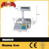 Barcode Types Digital Weight Scale rs 232 Electronic Scale With Label Printer thumbnail-2