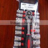 0PCS SOCKET SET 1/2"DR With Ratchet Wrench