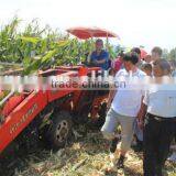 2 rows 32hp self-propelled type mini maize harvester