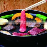 The iron plate of 4.5mm thick burning delicious yakiniku japan