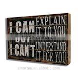 Vintag Decor Wall Plaque Support Custom Wood Plaque thumbnail-2