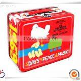 2014 Newest Hot Selling Suitcase Tin Box/lunch Tin Box
