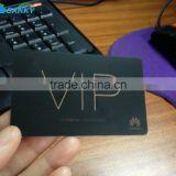 Transparent Hot Stamp Gold Foil Frosted Card thumbnail-2