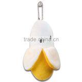 New Fashion New Stuffed Plush Banana Keychain Toy for Baby