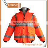 Safety Hi-Vis Bomber Jacket thumbnail-1