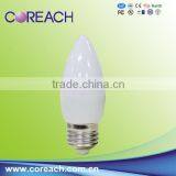 E26/E27 Plastic 70lm/w Coreach Led Candle C37 2w thumbnail-1