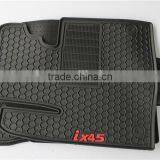 Black 5pc Rubber Floor Mat Car SUV All Season Mats Liner BPA FREE for Ix45 thumbnail-2