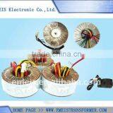 Toroidal Transformer With 166V Rated Voltage, Available in Various Colors