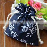 Customized Printing Small Stuff Holder Gift Storage Cotton Drawstring Bag thumbnail-3