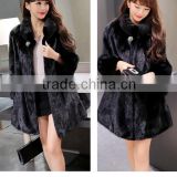 Fashion fur coat mink best fur coats black fur coat