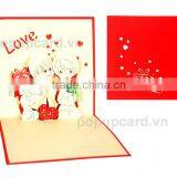 Couple 3d Pop up Greeting Card thumbnail-1