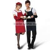 H shape suspender cotton apron for women and men