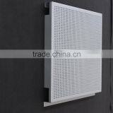 With Fireproof Acoustic Insulation Perforated Metal Ceiling Panel Aluminum E Shaped Hook on Ceiling thumbnail-2