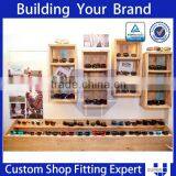 Retail Glasses Shop Design Wooden Cabinet Rack for Sunglasses Display Quality Choice
