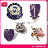 fashion photo etched lapel pins,metal enamel badges custom