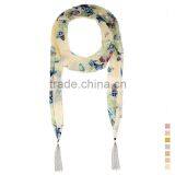 New Collection Oil Painting Scarf,Australia Style Fashion Chiffon Scarf
