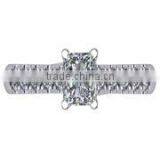 Solitaire With Accent Engagement Ring Mount105 thumbnail-1