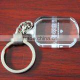 Small Cheap Crystal Custom Car Key Ring thumbnail-5