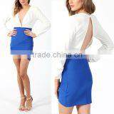 Listen Up Back Open Sexy Deep V Sexy Club Dress 2013 thumbnail-1