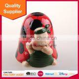 Promotional Funny Snail Shape Ceramic Money Bank for Home Decoration thumbnail-1