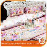 Fancy Polyester Customized Printing Bedsheet/quilt Fabric